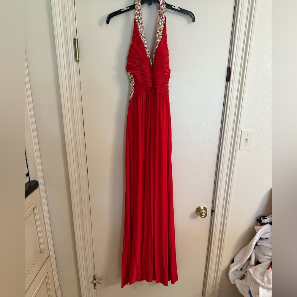 GLO Jeans Vibrant Red Dress